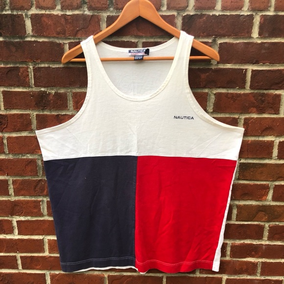 Vintage 90s Nautica Tank - Picture 1 of 2